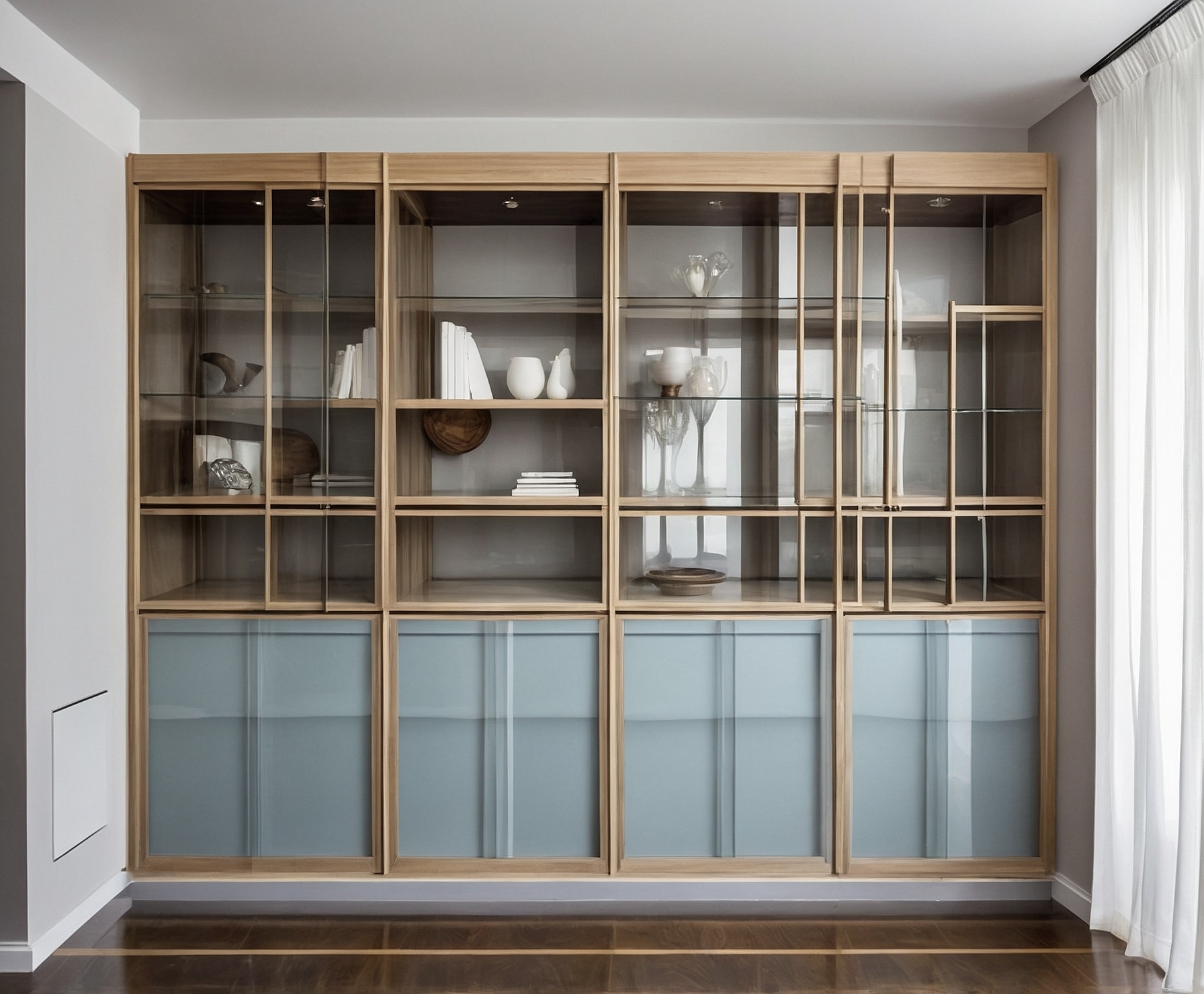 Muebles personalizados para residencia moderna.