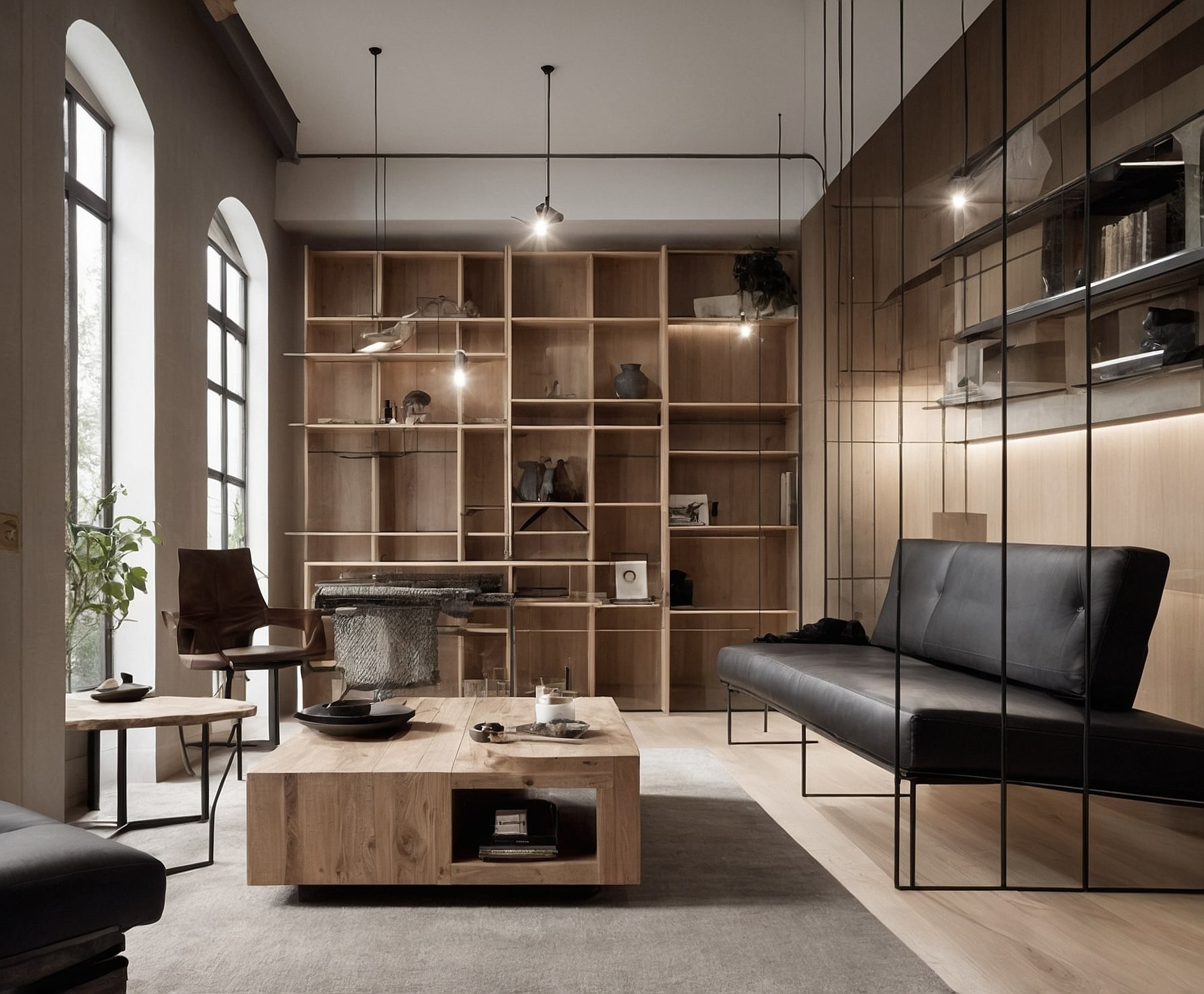 Detalles únicos en madera y metal para interiores